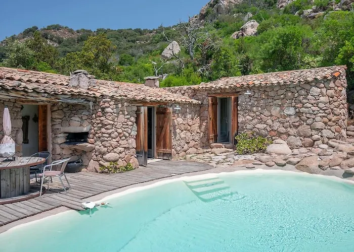 别墅 Bergerie Stazziola Charme Authentique Palombaggia *